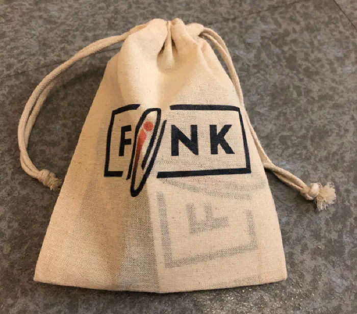 Fink cotton bag by Justin Burks